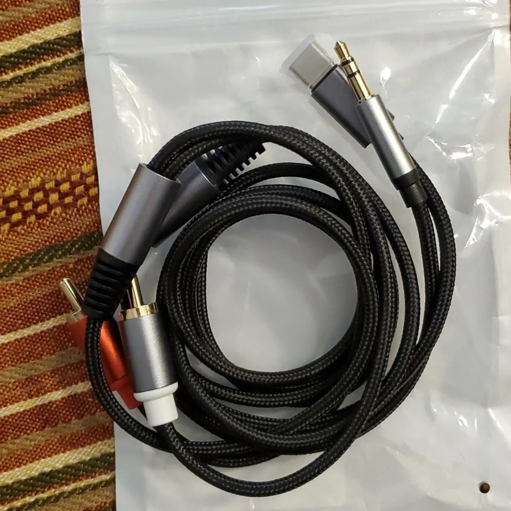 Usb c to rca- aud, tv /mp3 player/PC laptop cable